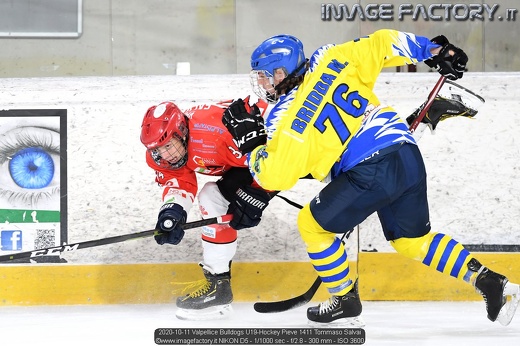 2020-10-11 Valpellice Bulldogs U19-Hockey Pieve 1411 Tommaso Salvai